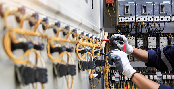 Professional Electrician technician working in Freestone County County, TX